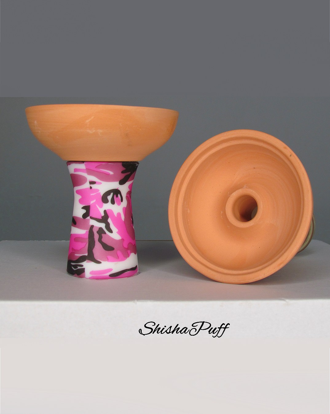 Silicone Ceramic Head Army Violet Round bowl hookah For Kaloud - Shisha Puff Cyprus Hookah